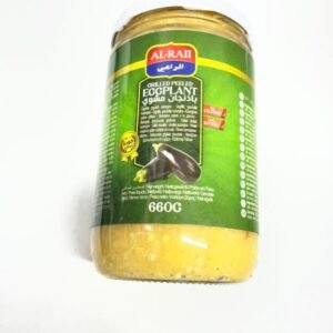 Al-Raii grilled pealed eggplant