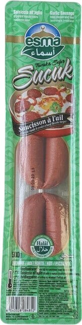 Esma Spicy Sausage With Garlic 500Gr