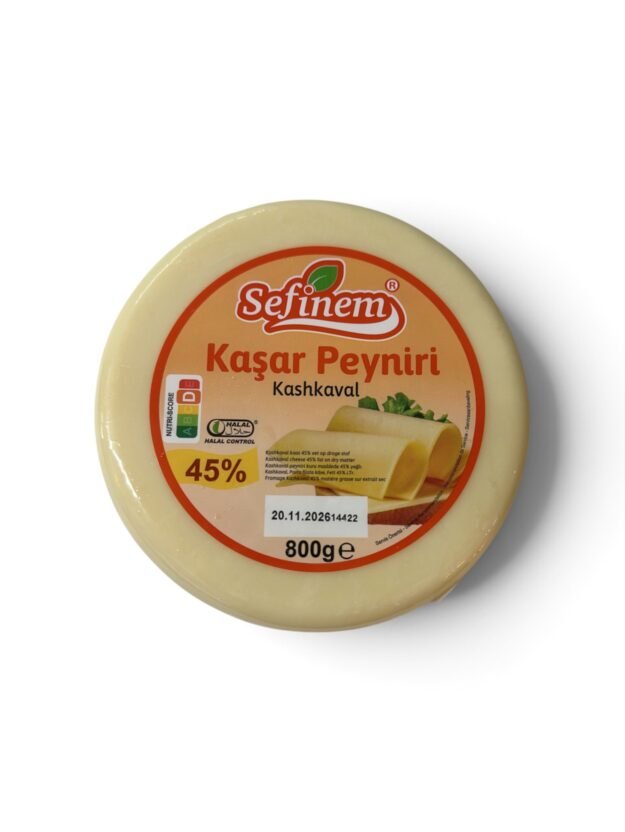 Sefinem Kaşar Peyniri Kashkaval 800 g